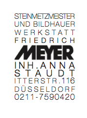 Steinmetzmeister und Bildhauerwerkstatt Friedrich Meyer/ Inh. Anna Staudt Logo