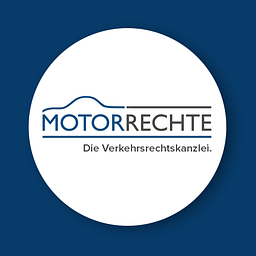 Motorrechte | Verkehrsrecht. Digital. Bundesweit. Logo