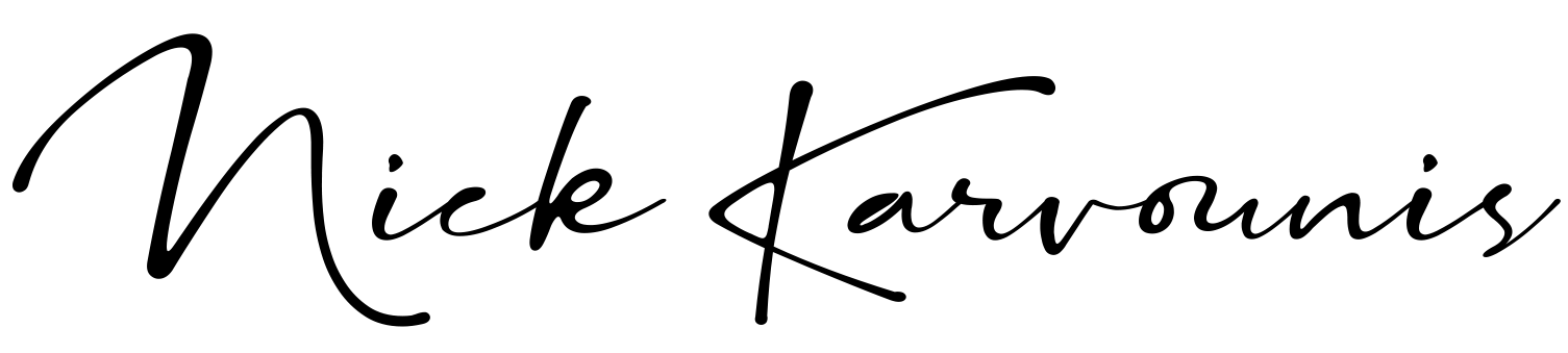 Nick Karvounis Logo