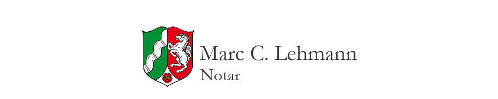 Lehmann Marc C. - Notar Logo