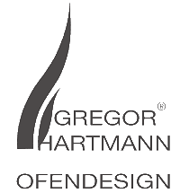 Hartmann, Ofendesign Gregor Kachelöfen offene Kamine Logo