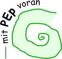 PEp-Praxis für Entwicklungspädagogik I. Henrich und P. Löwenstein Logo