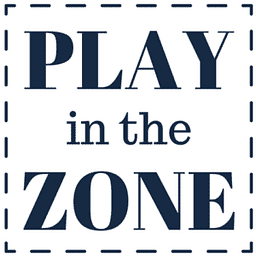 Play In The Zone - Unlock Your Performance Logo