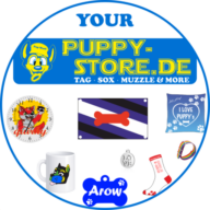 Rainbow Puppy Shop Logo