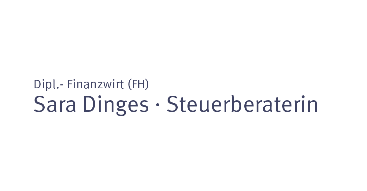 Kretschmer + Dinges Steuerberater Logo