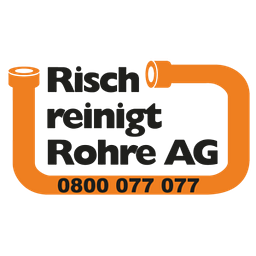Risch reinigt Rohre Logo