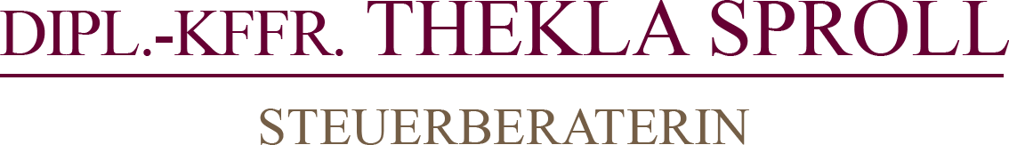 Rösing Heinrich Steuerberater, Sproll Thekla Dipl.-Kffr. Logo