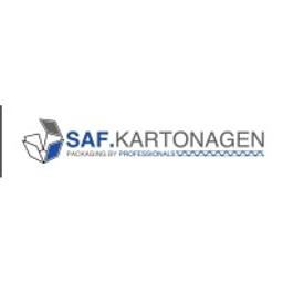 SAF Kartonagen GmbH Verpack. aus Voll u.-Wellpappe Logo
