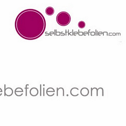 Selbstklebefolien Logo