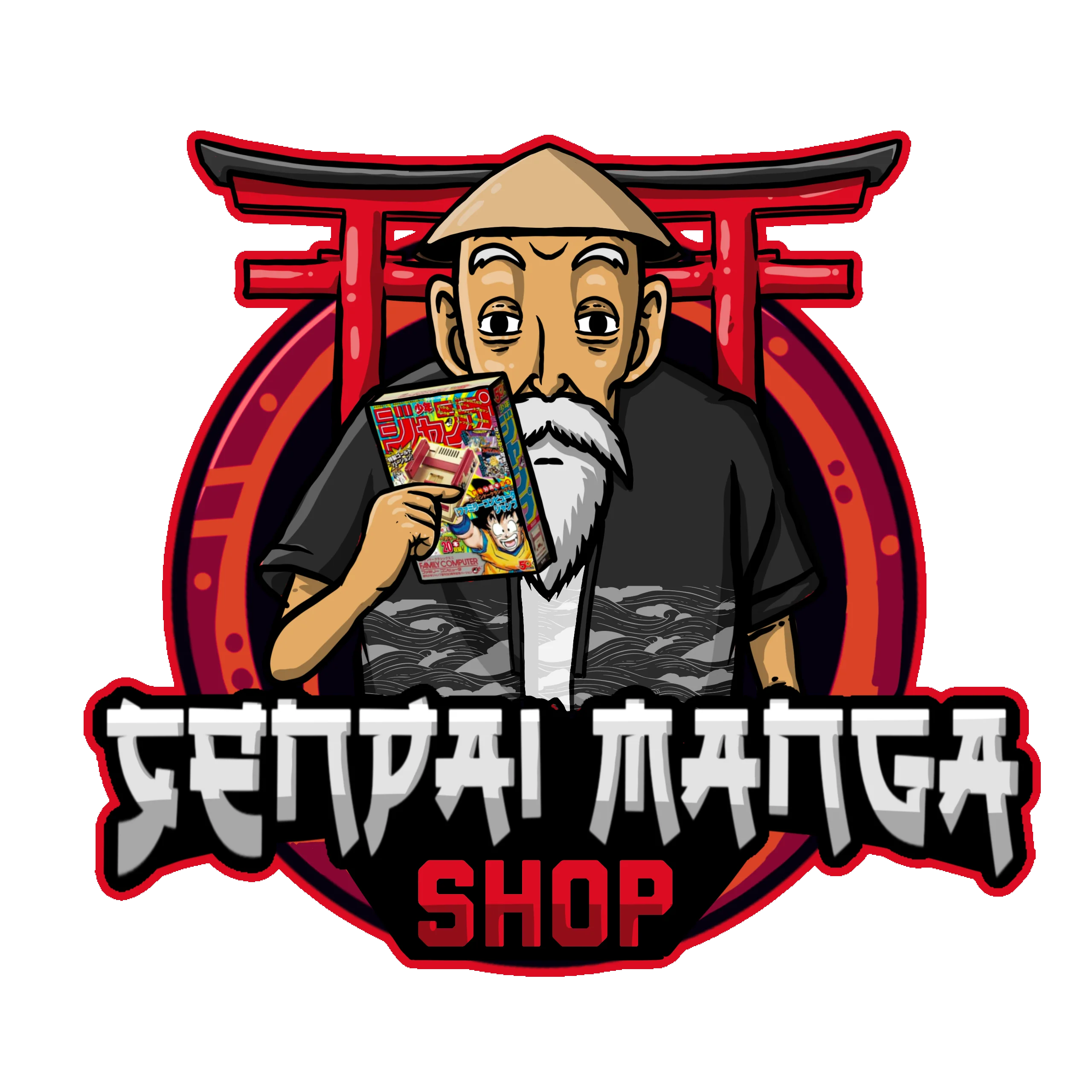 Senpai Manga Shop Logo