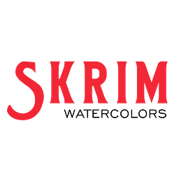 Skrim Watercolors Logo