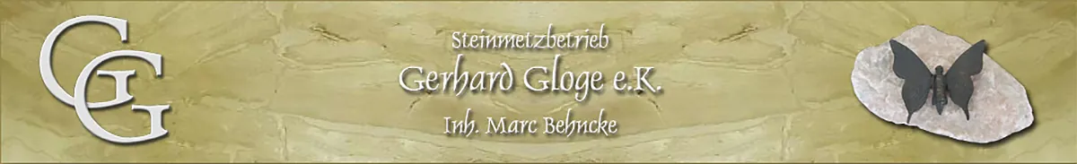 Gerhard Gloge e. K. - Steinmetzbetrieb, Inh. Marc Behncke Logo