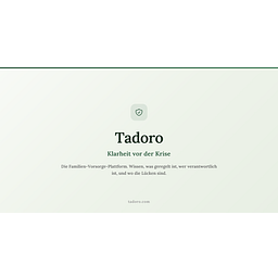 Tadoro Logo