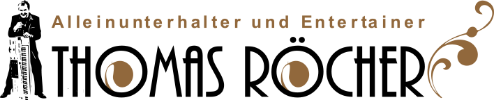 Röcher Thomas Alleinunterhalter Logo