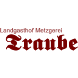 Traube Metzgerei Gasthof Logo