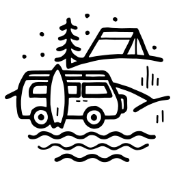 Vejers Strand Camping Logo