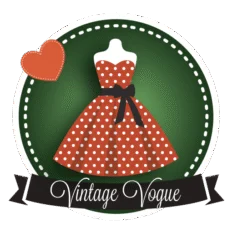 Vintage Vogue - Retro Boutique Logo