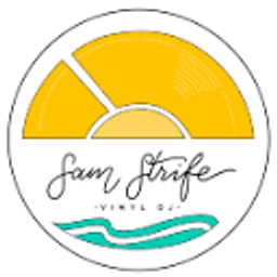 VINYL DJ | SAM STRIFE Logo