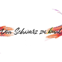 Von Schwarz zu bunt Hausmeisterdienste Logo