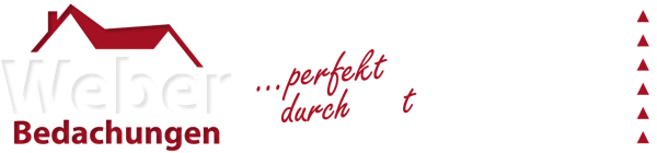Weber Dachdeckerbetrieb Bedachungen Logo