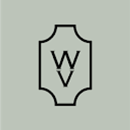 Weiße Villa in Dreslers Park Logo