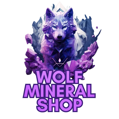 Wolf Mineral Shop Logo