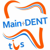 Schesni Aigerim Dr.med.dent. Praxis für Zahnheilkunde mainDENTtis Logo